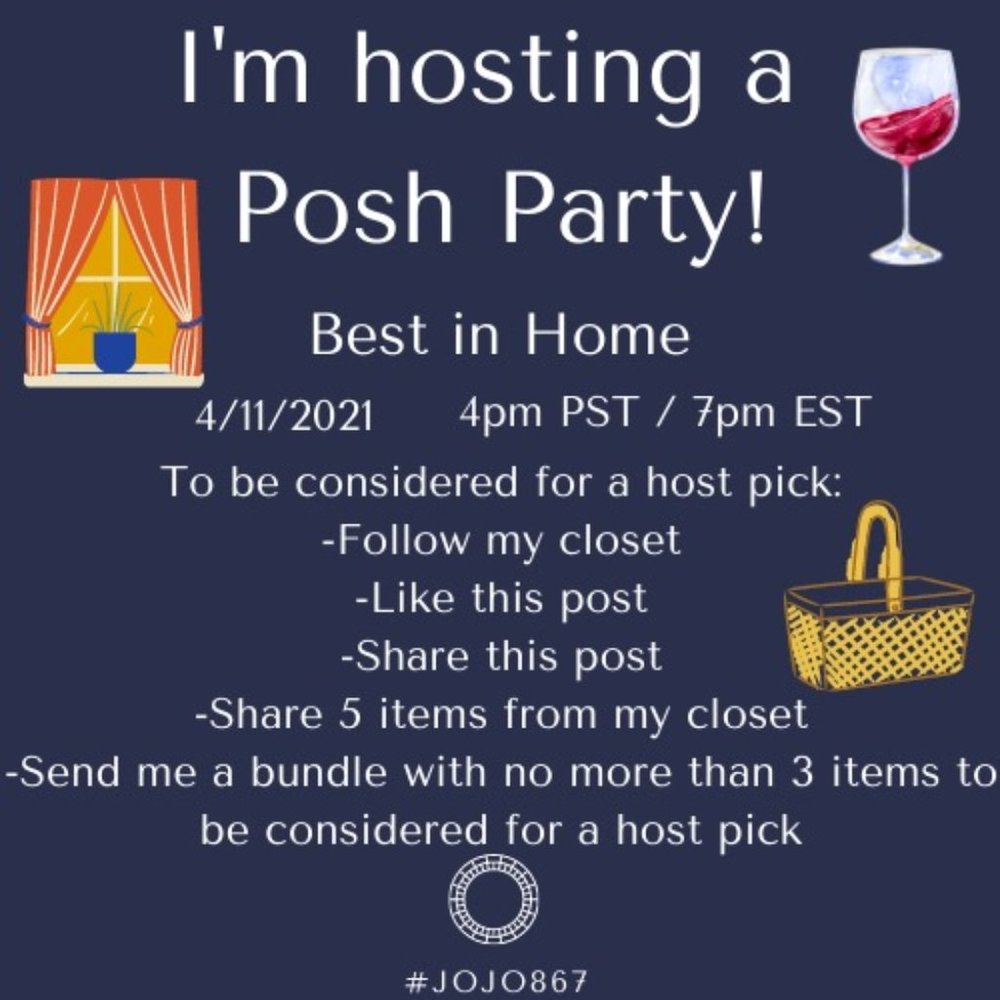 THANK YOU!! Best in Home Posh Party - 4/11/21
